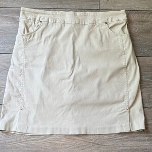 Tribal Classic Tan Women's Skort Sz 14